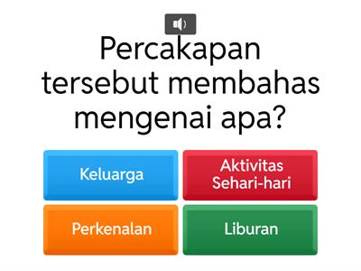 KUIS DIALOG MENGENAI PERCAKAPAN