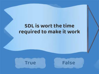Myth or Fact for SDL