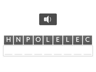 3º SPELLING BEE ANAGRAM 1