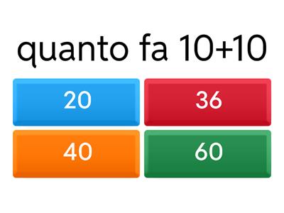 matematica infanzia