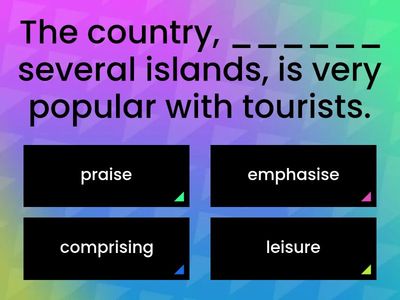 RoadMap B2. 1c develop reading (vocab quiz) 