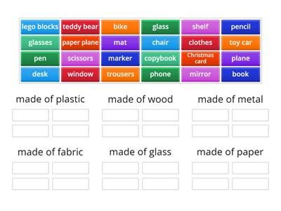 Materials sorting