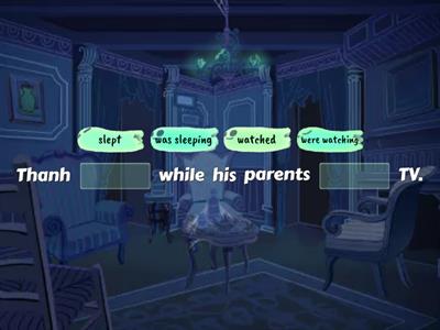 Evolve 3 - Unit 5 - Review - Past Continuous and Simple Past