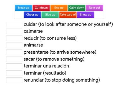 Phrasal Verbs