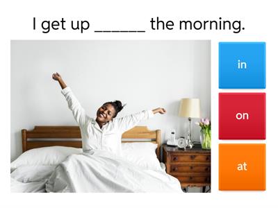 Daily routine and time