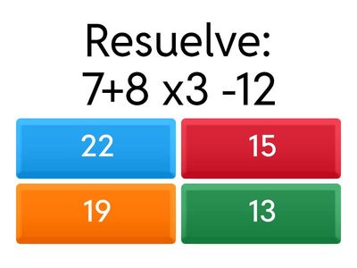 OPERACIONES COMBINADAS