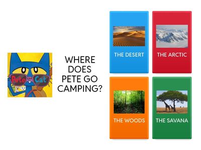 PETE THE CAT GOES CAMPING - STORY 
