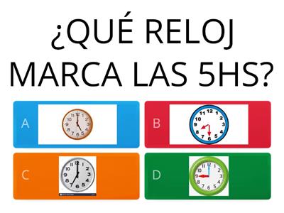 SEGUIMOS APRENDIENDO LA HORA 