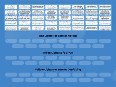 Red Light, Green Light (Safety/Social Skills)