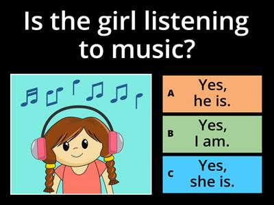  Present Continuous (Questions \ Short answers)