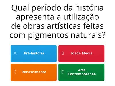 Questões sobre ARTE - ENSINO MÉDIO