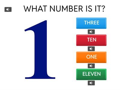 NUMBERS 1-20