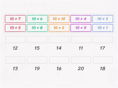 Образование чисел 2-го десятка