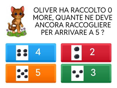 QUANTO MANCA PER ARRIVARE A 5?