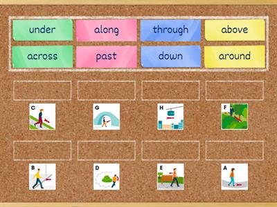 Look 3 Prepositions of movement