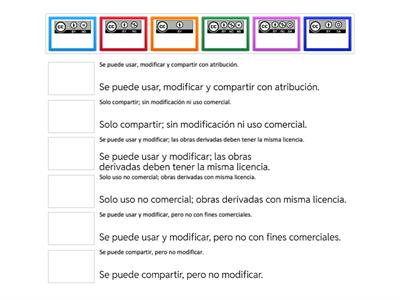 Match up CC Licencias