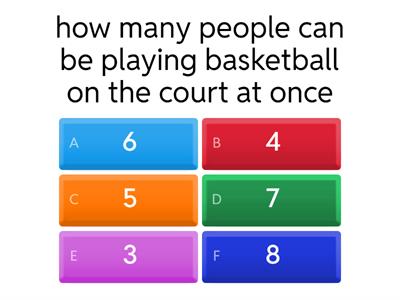 Basketball quiz