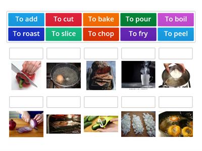 Cooking verbs