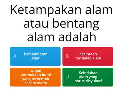 IPS KELAS 4 Bentang Alam dan jenis Pekerjaan