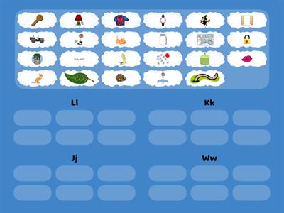 LN 04:  Beginning Consonants Ll, Kk, Jj, Ww