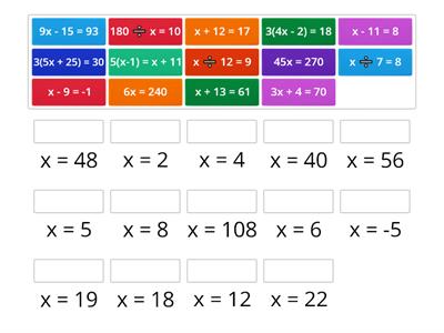 Solving Linear Equations