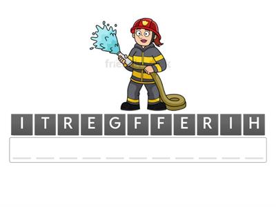 T5B 4.1 Jobs Unjumble with pictures