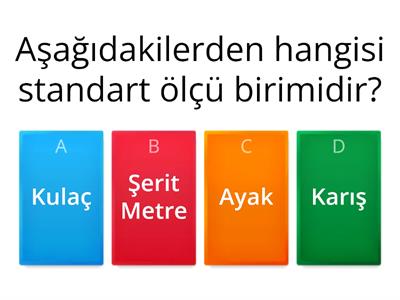 3. Sınıf Uzunluk Ölçme