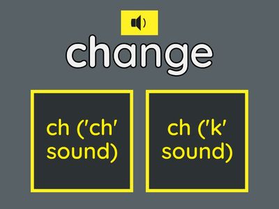 Phonics game for 5A Chapter 6