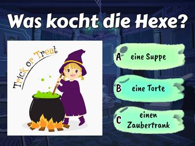 Halloween Quiz deutsch