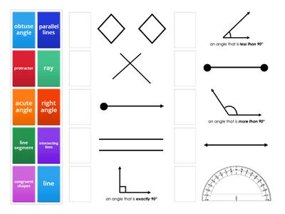 Basic Terms in Geometry