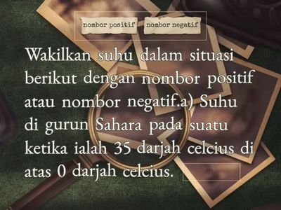 MATEMATIK TINGKATAN 1 INTEGER  | T1