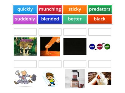 Benchmark U3W3 Vocabulary Match-up