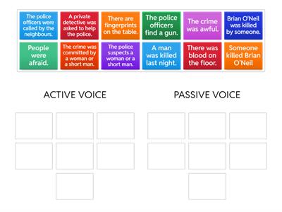 Passive voice or Active voice?
