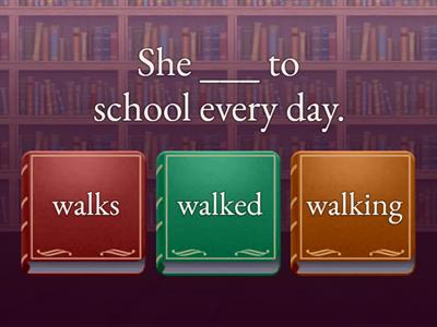 Present and Past Simple Quiz