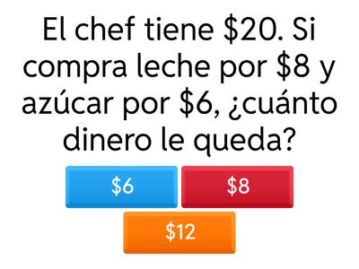 Compra ingredientes 🍳🍫