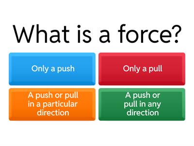 NATURAL SCIENCE UNIT 5 - FORCES