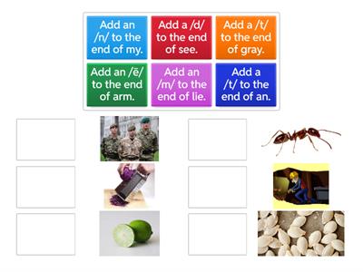 Add an Ending Sound Game 3 