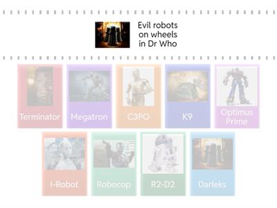 Robots in Films/TV