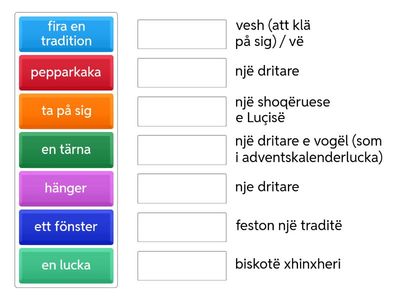 jul och lucia albanska