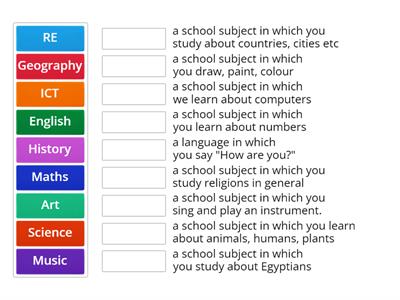 School Subjects