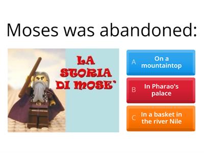 Moses quiz