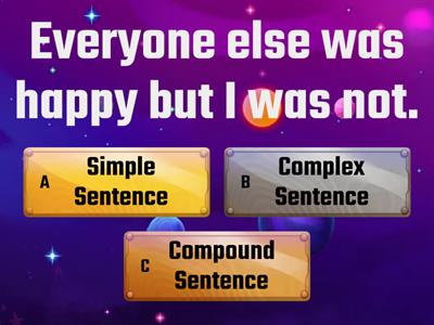 SIMPLE, COMPLEX AND COMPOUND SENTENCES