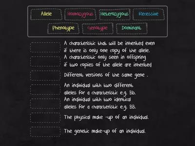 LC Genetics defintions