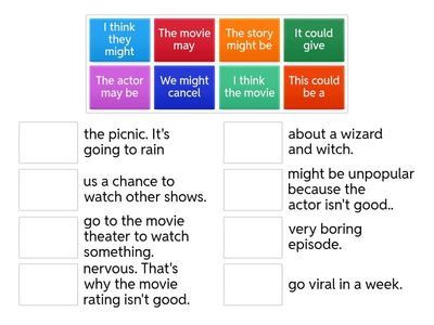 'might', 'may', 'could'