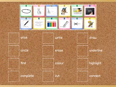 Cover page 4ème VERBS