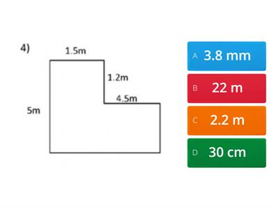 Perimeter of a shape  