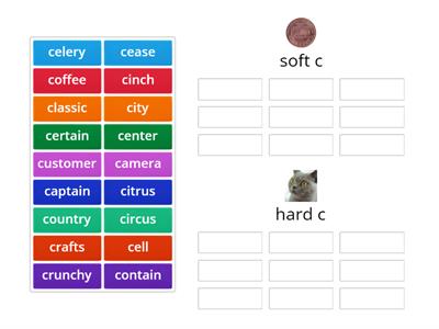sounds of c word sort