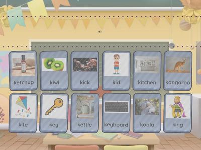 Phonetics - Letter K