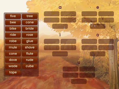 Long vowels (Yellow 6)