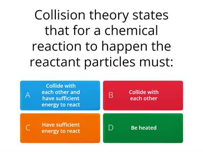 Collision Theory